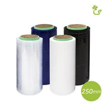 (미니 핸드랩전선랩 250mm) 잘풀리는 공업용랩 스트레치필름, 250mm - 1개, 슬리터 투명 23T-230M