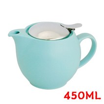 제로재팬 도자기 티포트 2인용 450cc, 젤라토 민트