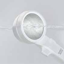 기타 마이크로버블 딥클린 필터 샤워기 프리미엄_화이트 1세트, 화이트