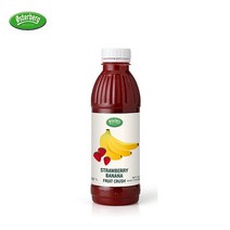 오스터버그 딸기 앤 바나나 크러쉬 스프레드, 1L, 1개