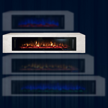 케이벽난로 킹스턴50-2 전기벽난로+천연산호석거실장(4종 선택가능), BEF-50BI