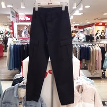 소이 안양점 ** 봄가을 ** 편안하고 예쁜 여아 블랙 카고 밴딩 조거 바지 17000원!!! (면바지) 주니어