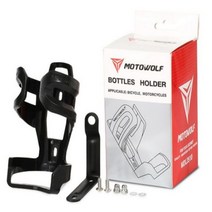 모토울프 오토바이 컵홀더, 1개, 블랙(백미러용)