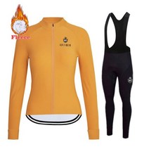 자전거의류 스페셜라이즈드 여성 사이클링 의류 MTB 조끼 세트 겨울 보온 양모 저지 심플하고 세련된 긴 소매 153067