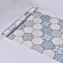 데코타일 접착식데코타일 바닥 현관 60cm 너비 pvc 방수 바닥 스티커 비닐 두꺼운, 쉿, 5mx60cm