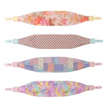 Polarbox 코튼 스트랩 폴라박스 끈 캠핑쿨러 피크닉백 보냉보온 감성, 레몬에이드 플라워