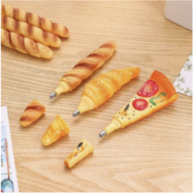특이한 볼펜 피자 바게트 크루아상 마그넷 볼펜, 03피자