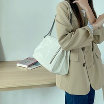 미리미터 락플랩 체인백 크로스백 가죽 숄더백 데일리 가방