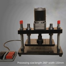 110-220V 200W 전기 표준 소형 다이 커터 프레스 EVA PVC 다이 커팅 머신 가죽 평평하게하는 기계 260150mm 공장용 정밀