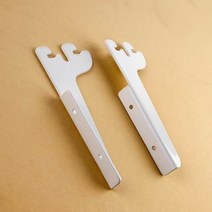 드림철물 목재용찬넬날개-백색찬넬 찬넬선반용 35피치, 찬넬목재용/백색/250/좌