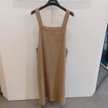 [엔터식스]클라이드엔 여성 린넨 오버롤 스커트CLBOR721F