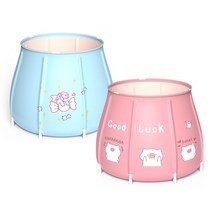 이동식 항아리 접이식욕조 반신욕조 반신욕기 원룸 미니욕조, 항아리욕조블루유니콘
