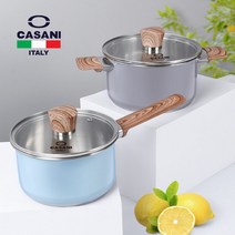 까사니 셀바 IH 스텐 세라믹 냄비 2종세트(18편수+20양수) 라면 스텐 인덕션 냄비