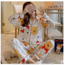 예니브 Tea Fishing 곰돌이 푸우 면 잠옷세트