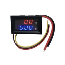 0V-100V 10A 매립형 DC볼트암페어미터 전압 전류측정기 테스터기 HAV4419