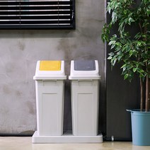 프랑코 대용량 분리수거함 2칸(100L), 단품, 본품