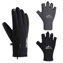 메이스 라이딩 로드 자전거 장갑 반장갑 긴장갑 방한장갑 겨울 MTB 사이클, 03.긴장갑_블랙XL