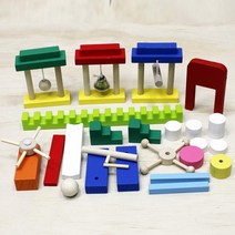 원목도미노 보조장애물 악세서리 25종