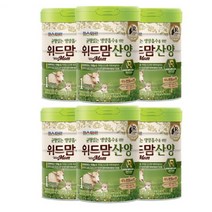 파스퇴르 위드맘 산양 분유 1단계 6캔