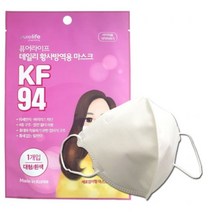 퓨어라이프 데일리 황사방역용 마스크 KF94 새부리형 100매, 1세트, 단품, 1개입
