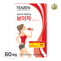 라이브잇 티젠 보이차 워터믹스, 60개, 10개입, 1.8g