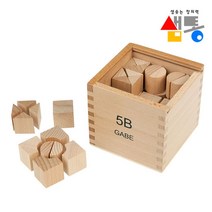샘통 5B가베 2.5cm형 프뢰벨가베 은물 _ 2023895EA, 쿠팡 본상품선택