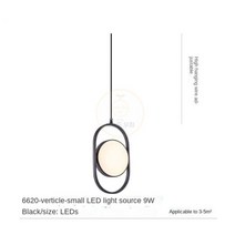 카운터테이블 안내데스크 계산대 테이블 카운터현대 매직 아이 Led 펜 던 트 조명 샹들리에 다이닝 룸 테이, 01 Small Black A_03 3 shades