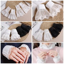 비바제인 VJ_CF튤립커프스 레이어드소매 페이크소매 니트 맨투맨 레이어드