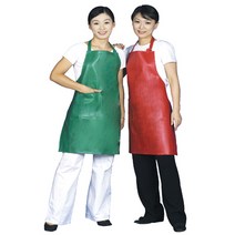 미다스 앞치마 방수앞치마 염색앞치마 레자앞치마, 1개, 레드