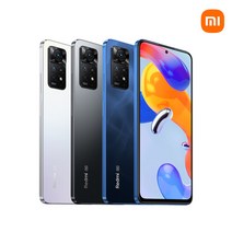 [국내정식판] 샤오미 홍미노트11 프로 5G/LTE 자급제 공기계 자급제 [6RAM+128GB] 사은품증정- 투명케이스, 폴라화이트 + 사은품 투명케이스