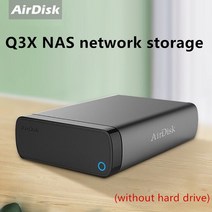 Airdisk-Q3X 모바일 네트워킹 하드 디스크 USB3.0 NAS 가족 클라우드 스토리지 3.5 "원격 상자 (HDD, 한개옵션0