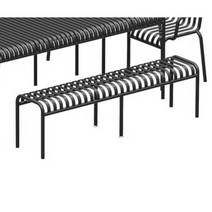 웨이팅 벤치 의자 대기용 술집 버스 긴의자 그레이, 스툴 160cmx35cmx45cm