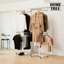 [KT알파쇼핑][360도회전] 1+1 홈트리 멀티 행거, 옐로우