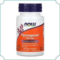 나우푸드 피크노제놀 100mg 프랑스해송껍질 암라추출 비건 60베지캡슐