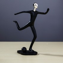 골프피규어 3D 인테리어 장식 북유럽 심플 모던, 축구 선수