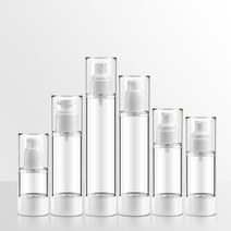 진공 에어리스 펌프 용기 에센스 미스트 로션 공병, 펌핑C-80ml