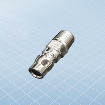 커플링 국산 카플러 PM20 자동 원터치카플링 에어용품 커플러, 10X50M, 연질우레탄호스(형광)