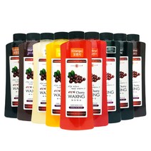자연바람 체리 왁싱칼라 헤어 매니큐어 500ml, 블랙(흑색)
