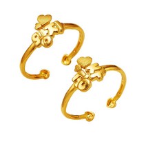 한국금다이아몬드 아기 순금 돌팔찌 하트 왕자 공주 24K 18.75g 애기