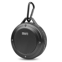 MIFA F10 야외 무선 블루투스 스테레오 휴대용 스피커 내장 마이크 충격 저항 IPX6 방수, Black
