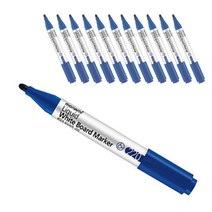 생잉크 보드마카 220 1DZ, 청색, 24개입