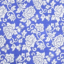 [동대문패션포인트] 수국양단 한복 원단 은박, 파랑(11)