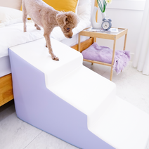 아띠지기 오르길 논슬립 강아지 계단, 블루 라벤더