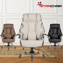 [체형별 주문가능 L/M/H] 별빛의자 국산 스타체어 S-201국산 중역 사무용 컴퓨터 게이밍 PC방의자, 화이트, M(Middle)기본사이즈165cm~183cm