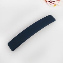 인조이박스 무광 기본 일자 큰 사각 자동헤어핀 B2W11D