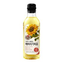 CJ 백설 해바라기씨유 500ml, 2개