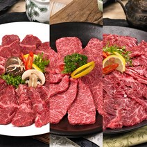[위드봄] 소고기 특수부위 5종 안창살+갈비살+토시살+살치살+부채살 각 200g 총 1kg