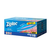지퍼락 지퍼백 냉동용 대형, 110매입