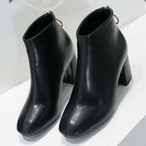 가바바 여성 부츠 복고풍 지퍼 마틴 구두 G39686