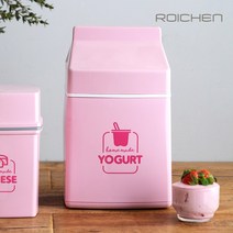 로이첸 미뉴트리 요거트 메이커 가정용 수제 요거트제조기, 로이첸 미뉴트리 요거트메이커(핑크)